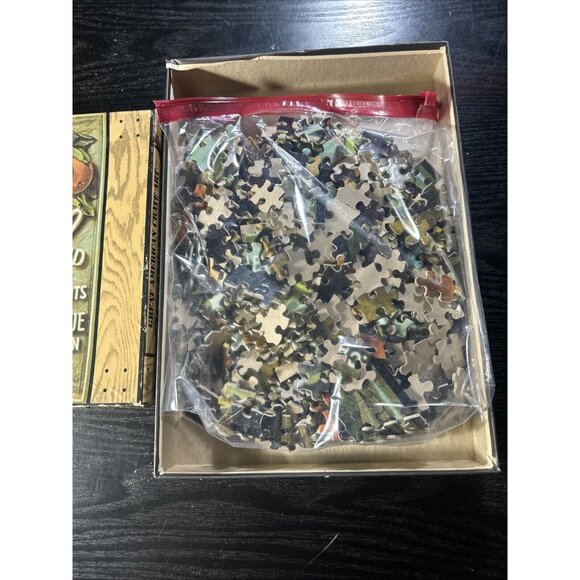 1972 Hoi Polloi Great American Crate Art Navajo Jigsaw Puzzle 500 Piece Complete - Picture 7 of 8